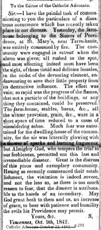fire-at-st-mary-of-the-woods-october-1842-catholic-advocate